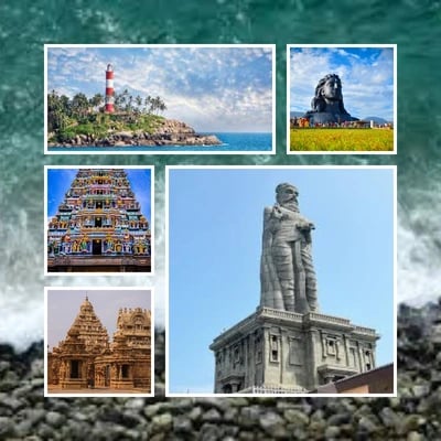 Madurai Rameshwaram Kanyakumari Kovalam Tour Package