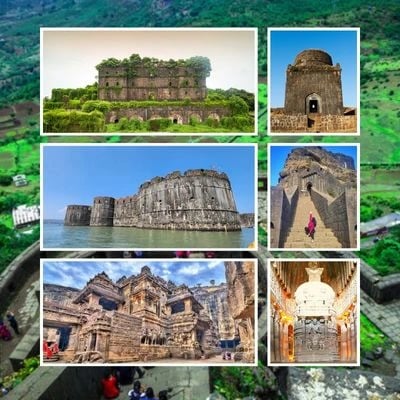Murud Janjira Fort Lohagad Fort Appa Ajanta Ellora Tour Package