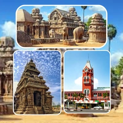 Chennai Kanchipuram Pondicherry Mahabalipuram Package