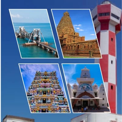 Chidambaram Thanjavur Madurai Rameswaram Trichy Package
