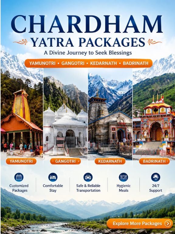 Chardham Yatra Packages 2027 - Kausalya Trip India