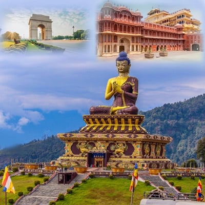Golden Triangle With Kerala Tour