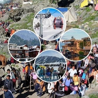 Sonmarg Amarnath Yatra Srinagar Gulmarg Pahalgam Package
