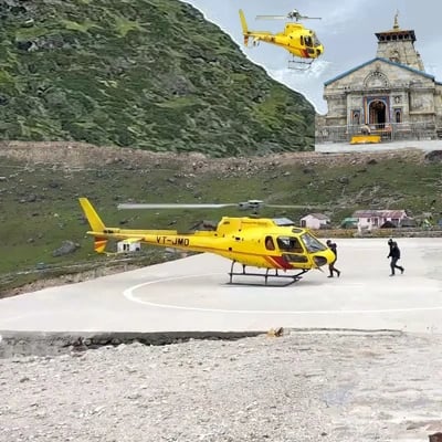 Kedarnath Yatra By Helicopter From Sirsi
