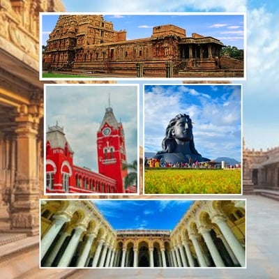 Chidambaram Thanjavur Madurai Rameswaram Trichy Mahabalipuram Package