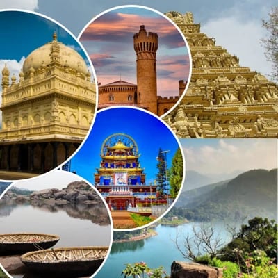 Bangalore Mysore Coorg Ooty Kodaikanal Tour Package