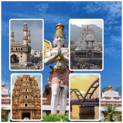8 Nights 9 Days Andhra Pradesh Tour Package