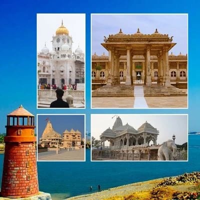 Ahmedabad Jamnagar Dwarka Somnath Diu Tour Package