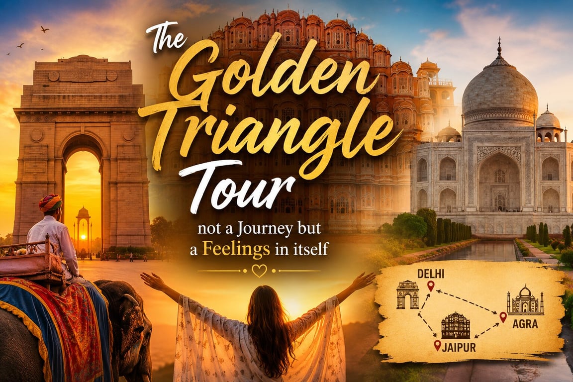 The Golden Triangle Tour not a Journey but a Feelings in itself