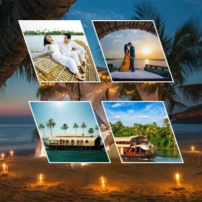 Kerala Backwaters Houseboat Honeymoon Package