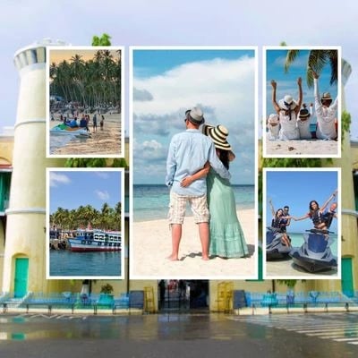Port Blair Cellular Jail Corbyn,s Cove Beach Tour Package