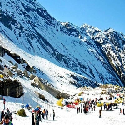 Shimla Kufri Manali Rohtang Pass Manikaran Tour Package