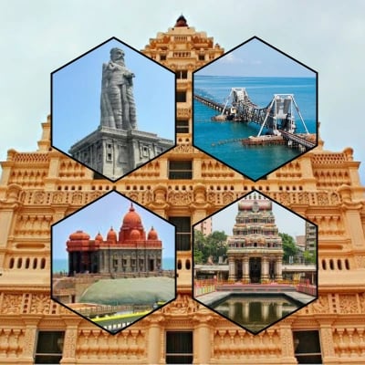 Madurai Rameshwaram Kanyakumari Tour Package From Chennai