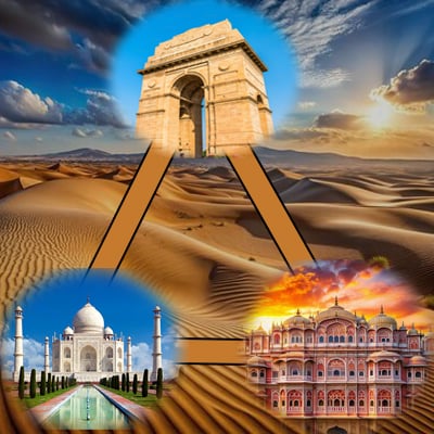 Golden Triangle Tour With Dunes